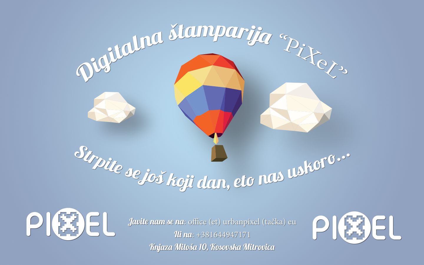 Digitalna štamparija "PiXeL" Kosovska Mitrovica, +381644947171